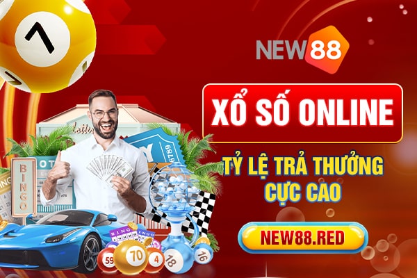 Xổ số / lô đề New88 online, tỷ lệ trả thưởng 1 ăn 99 cao nhất thị trường