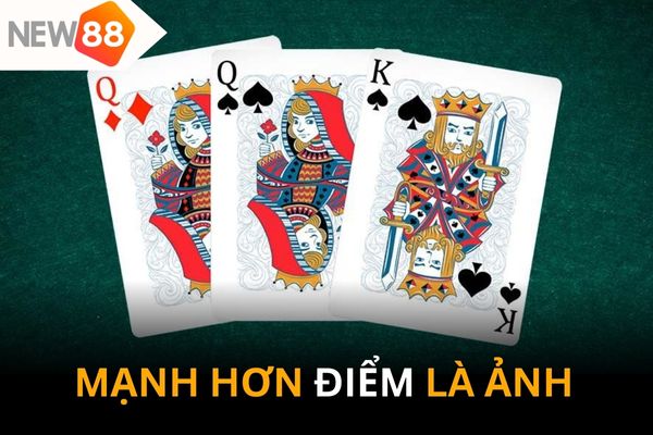 Ảnh là các lá bài hình, tỷ lệ thắng khi có ảnh khá lớn